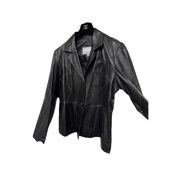 VTG NWT Black Wilson Leather Maxima Jacket Women’s XXL $345
